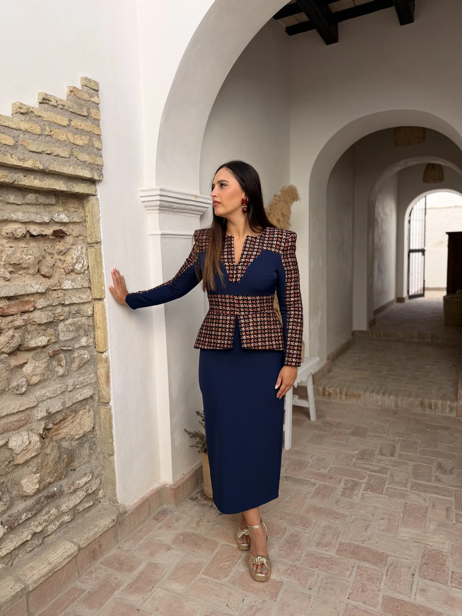 Vestido sierra · fotografía del catálogo