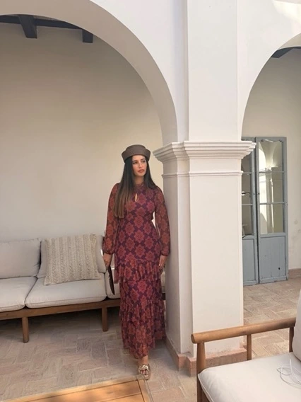 Vestido encina · fotografía del catálogo