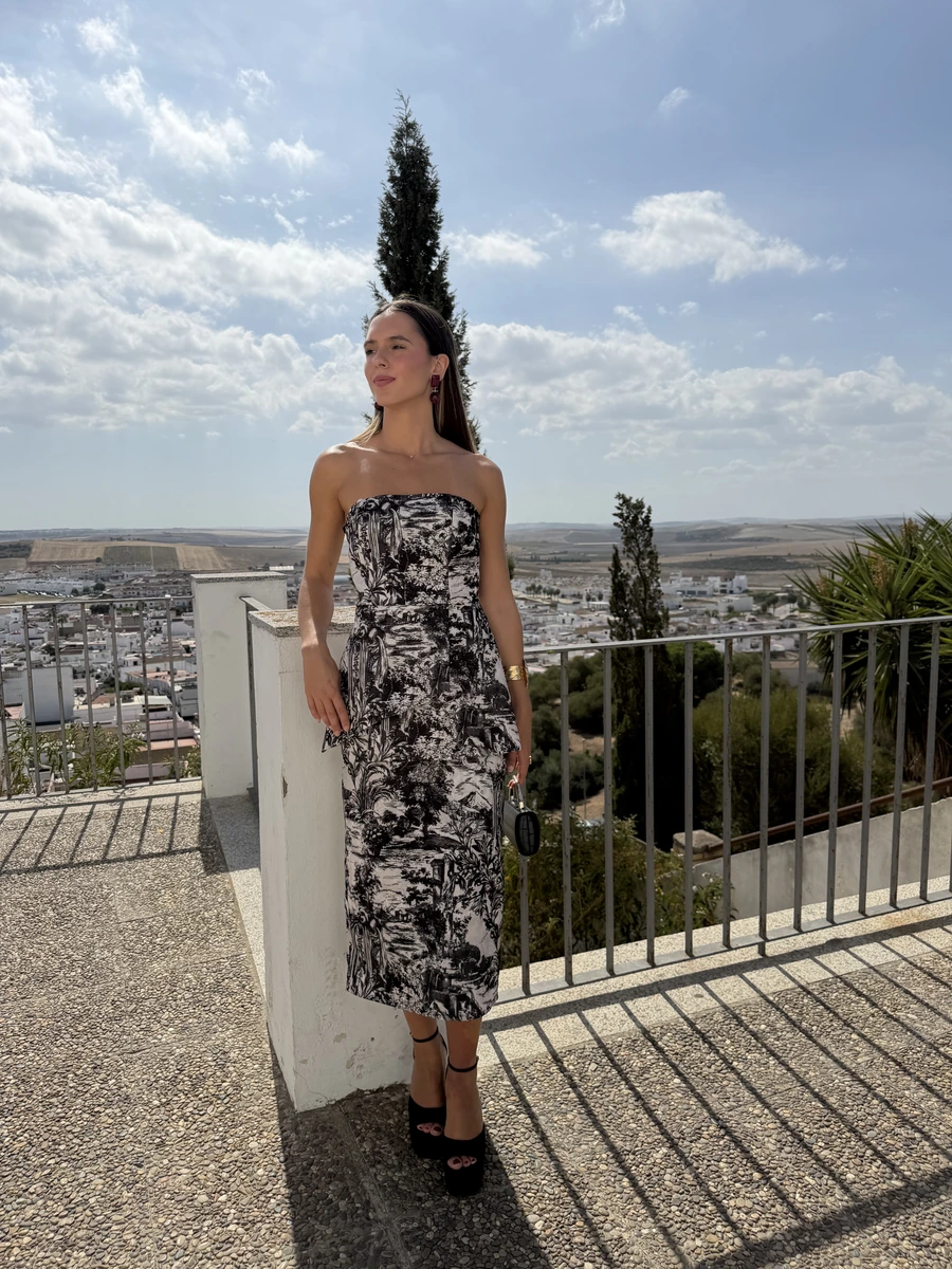 Otra vista confirmada de Vestido alcázar