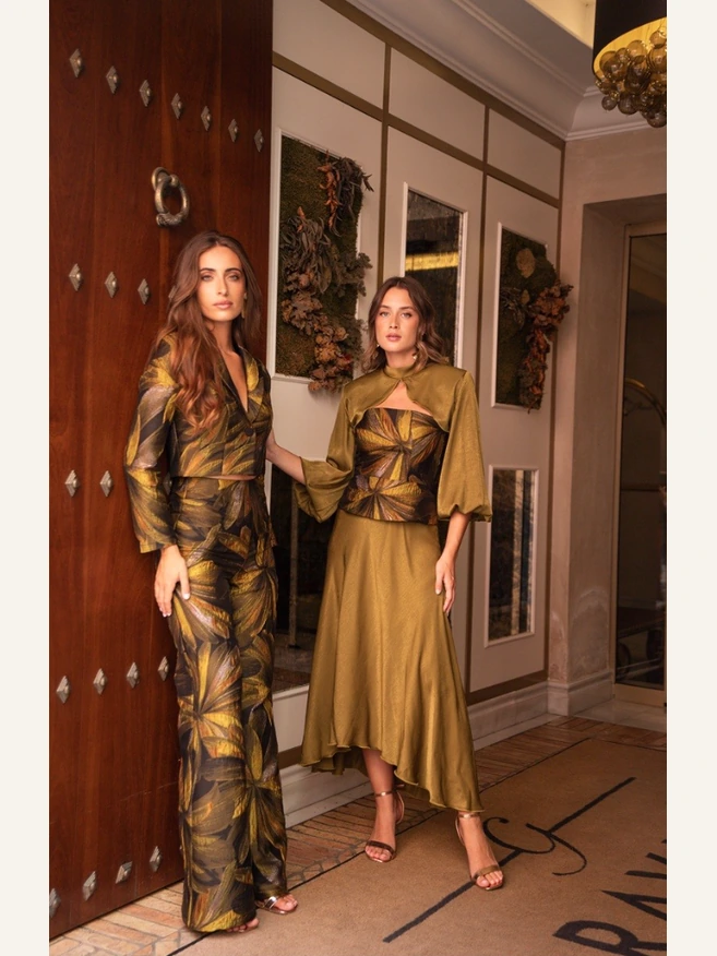 Pantalón Cayetana · Verde